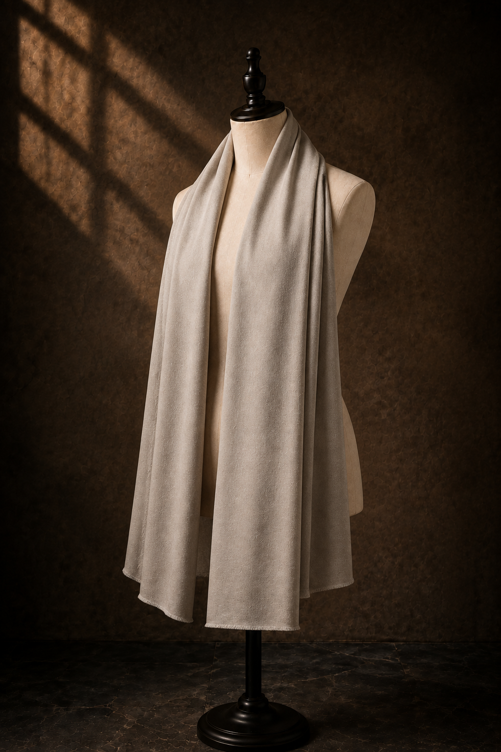 Mayfair Stone Cashmere Pashmina Shawl