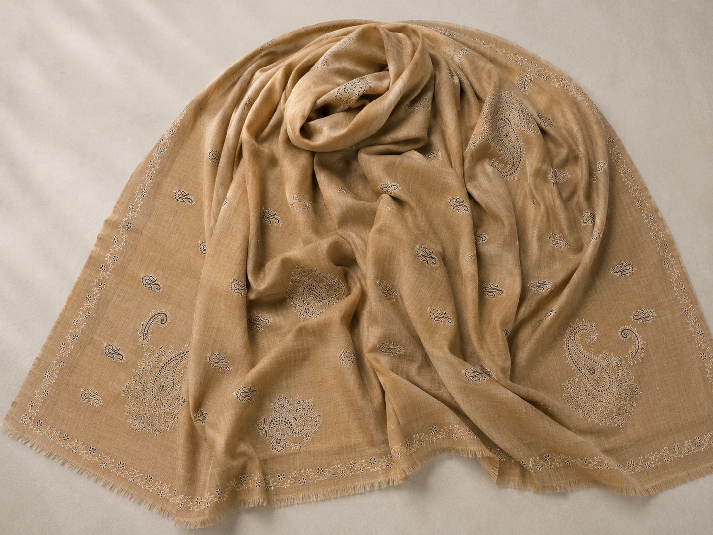 Desert Gold Heritage Pashmina