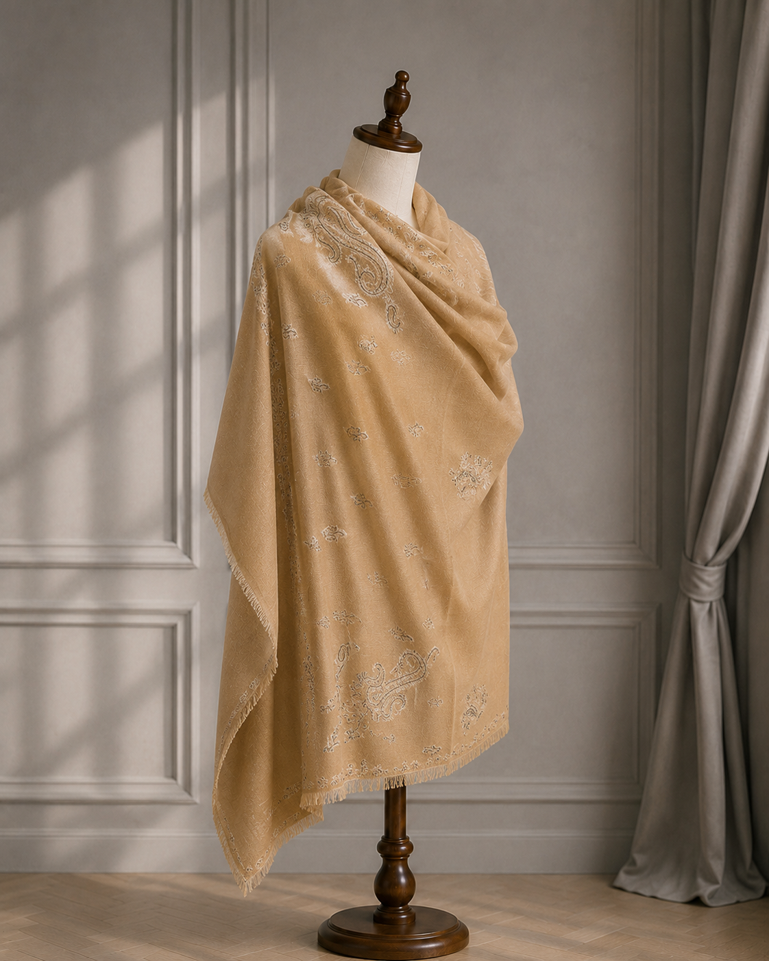 Desert Gold Heritage Pashmina