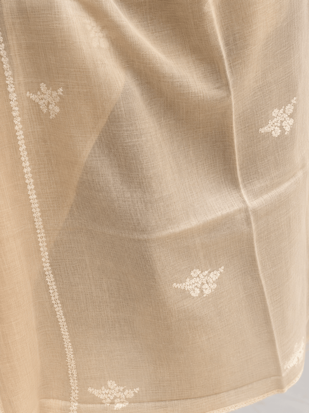 Ivory Blossom Pashmina - Milan x Dominica