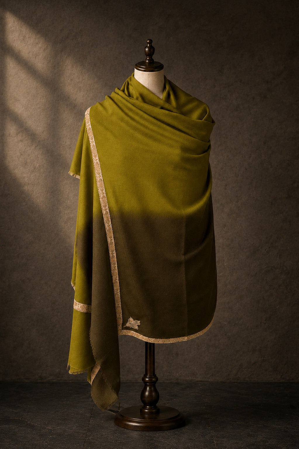 Verdant Cashmere Pashmina Shawl