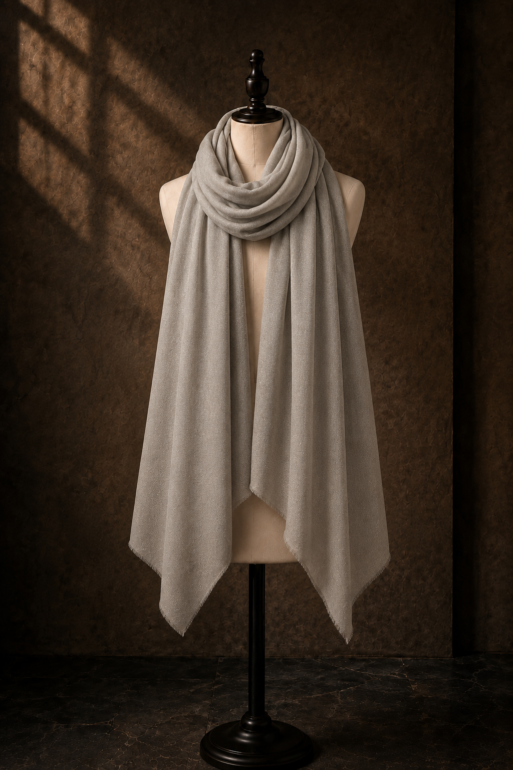 Mayfair Stone Cashmere Pashmina Shawl
