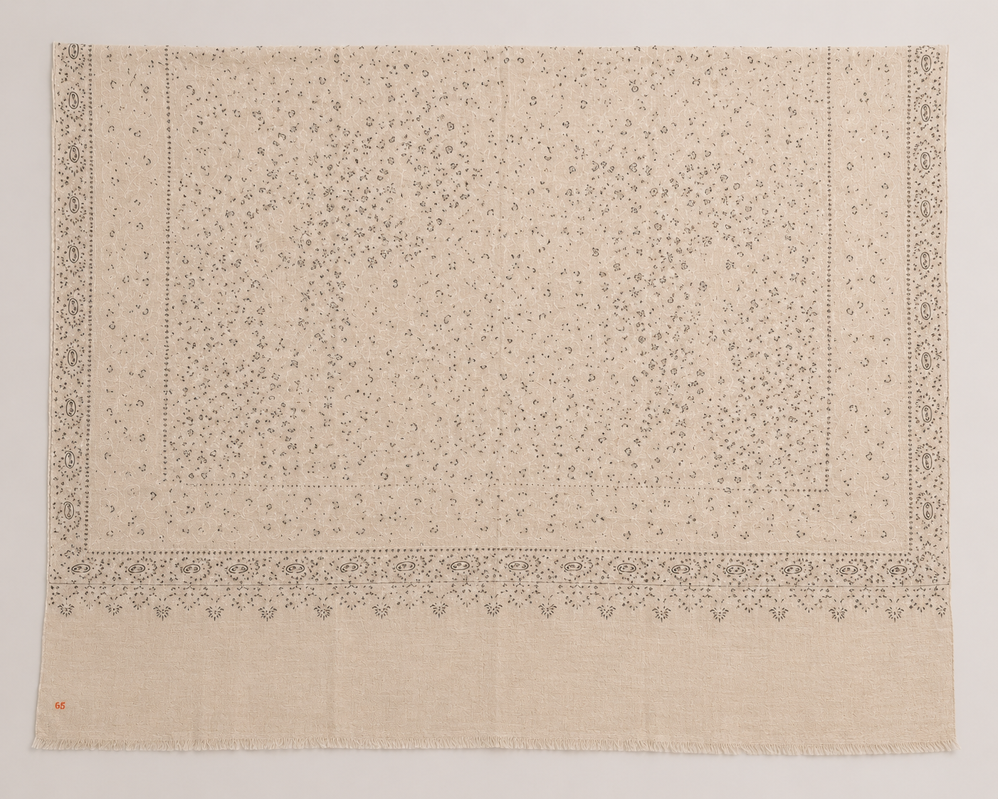 Ivory Whisper Heritage Pashmina