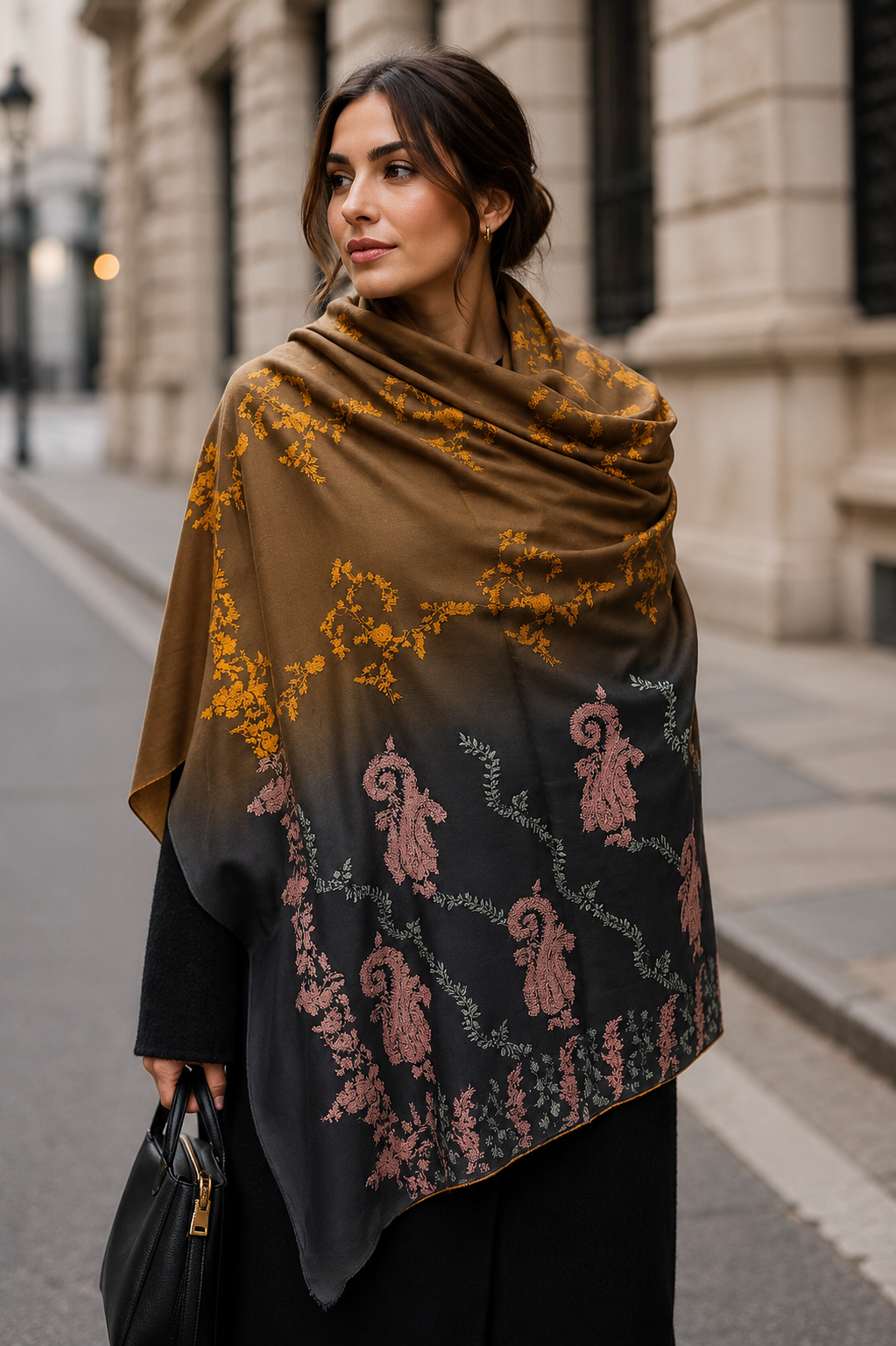 Imperial Dusk Heritage Pashmina