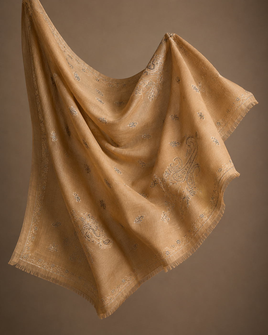 Desert Gold Heritage Pashmina