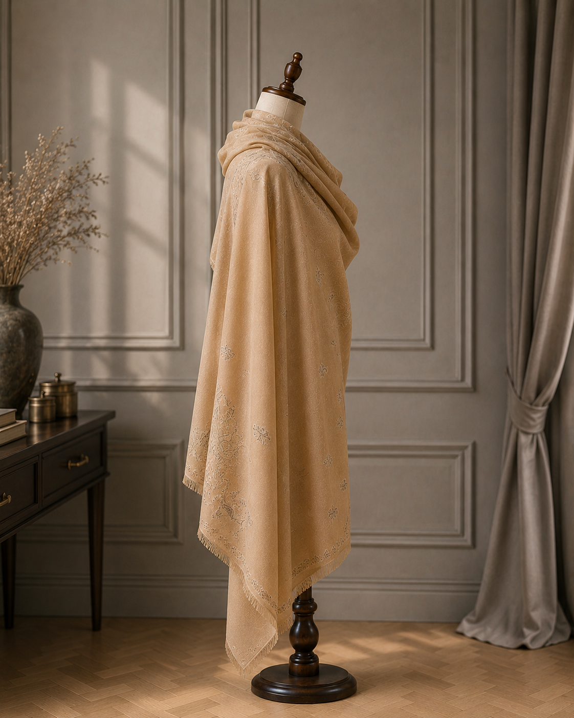 Desert Gold Heritage Pashmina