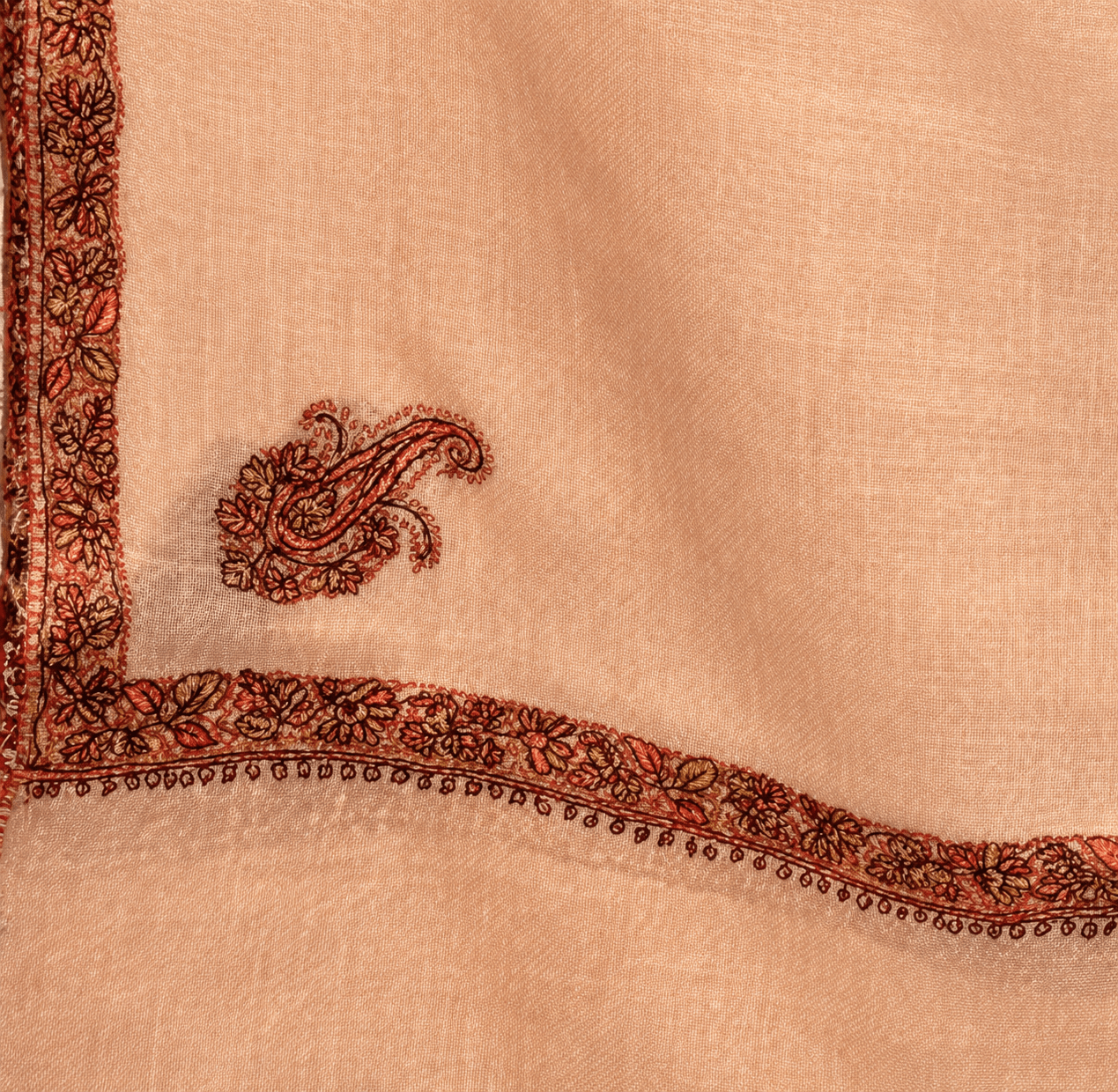 Saffron Paisley Pashmina - Milan x Dominica