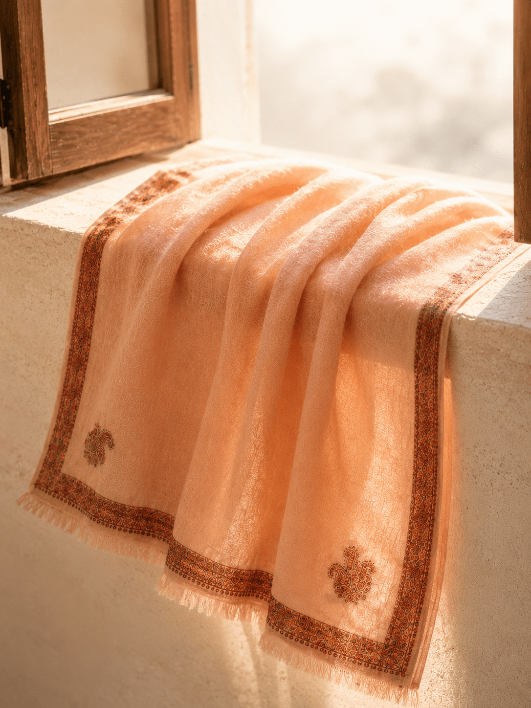 Saffron Paisley Pashmina - Milan x Dominica