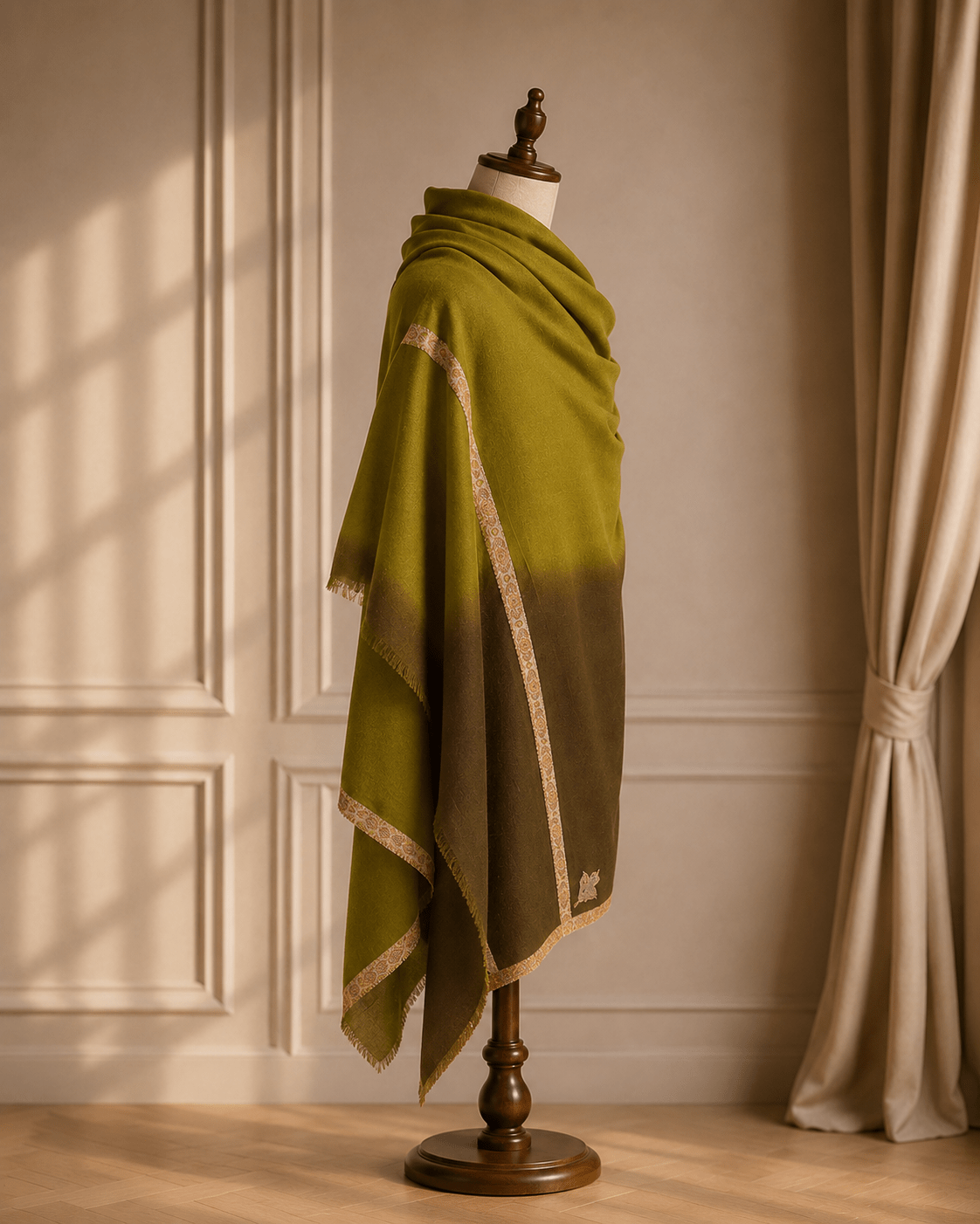 Verdant Heritage Pashmina - Milan x Dominica