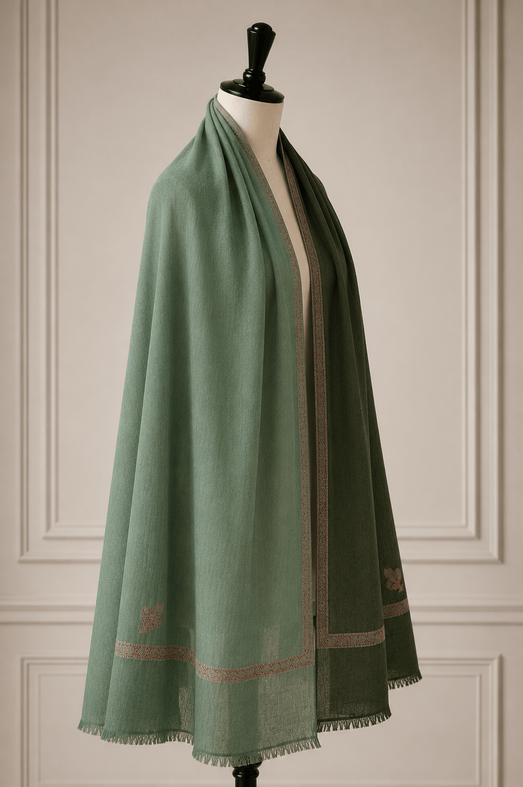 Verdant Horizon Pashmina - Milan x Dominica